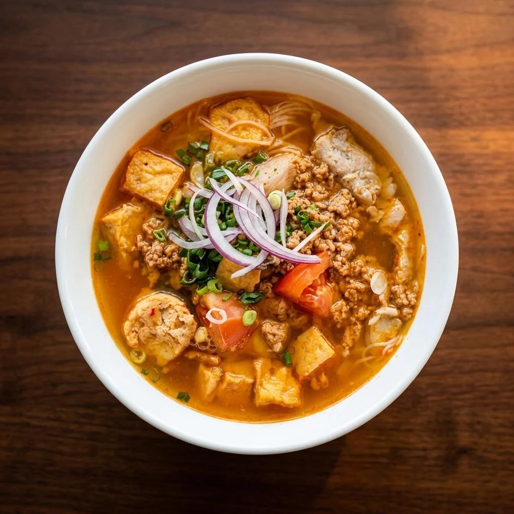 Sweet and Sour Fish Soup (Canh Chua Ca) at Pho Binh Minh, Winnipeg